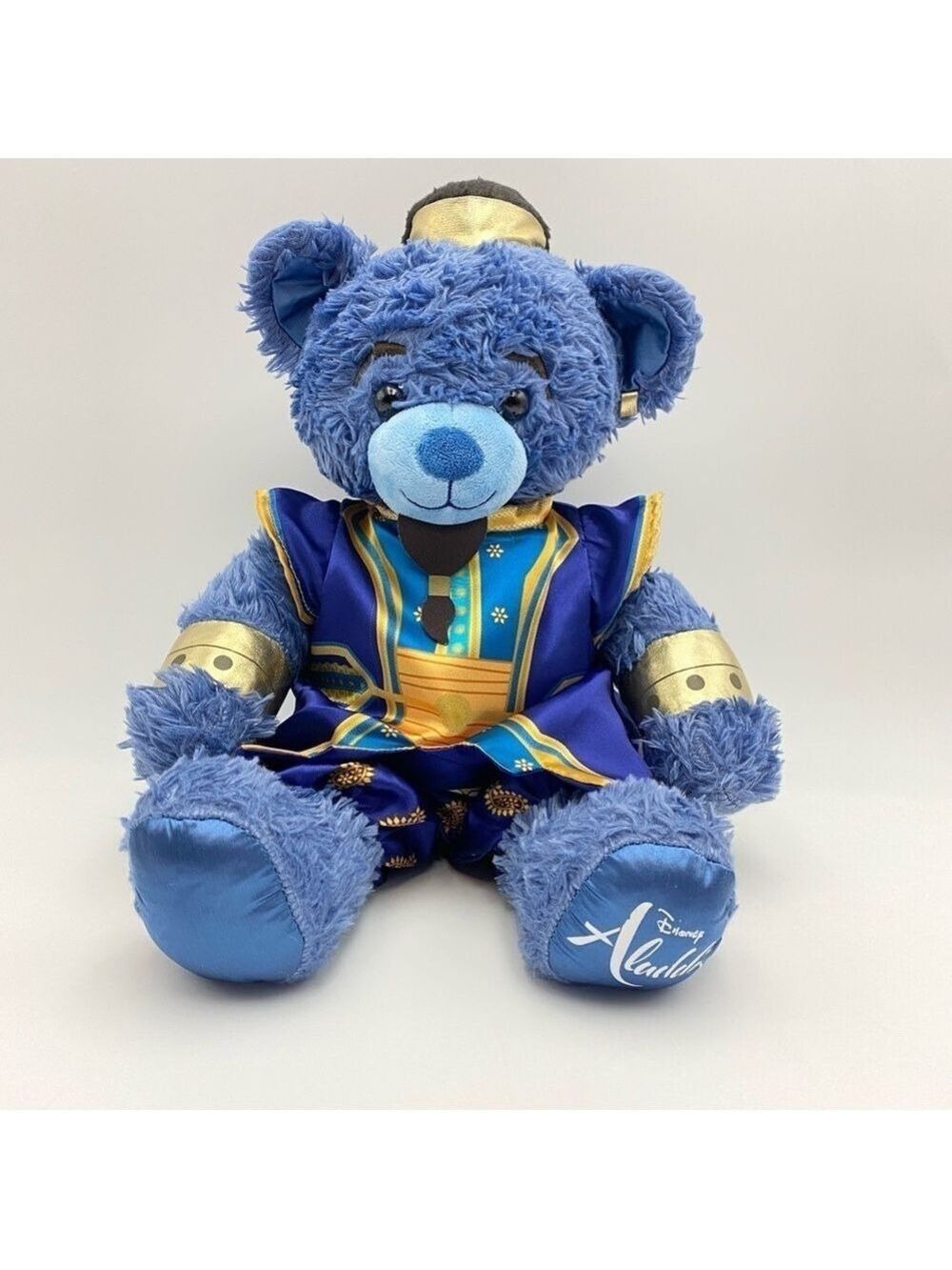 Build-A-Bear Disney's Blue Aladdin Genie Inspired Bear with Costume Outfit